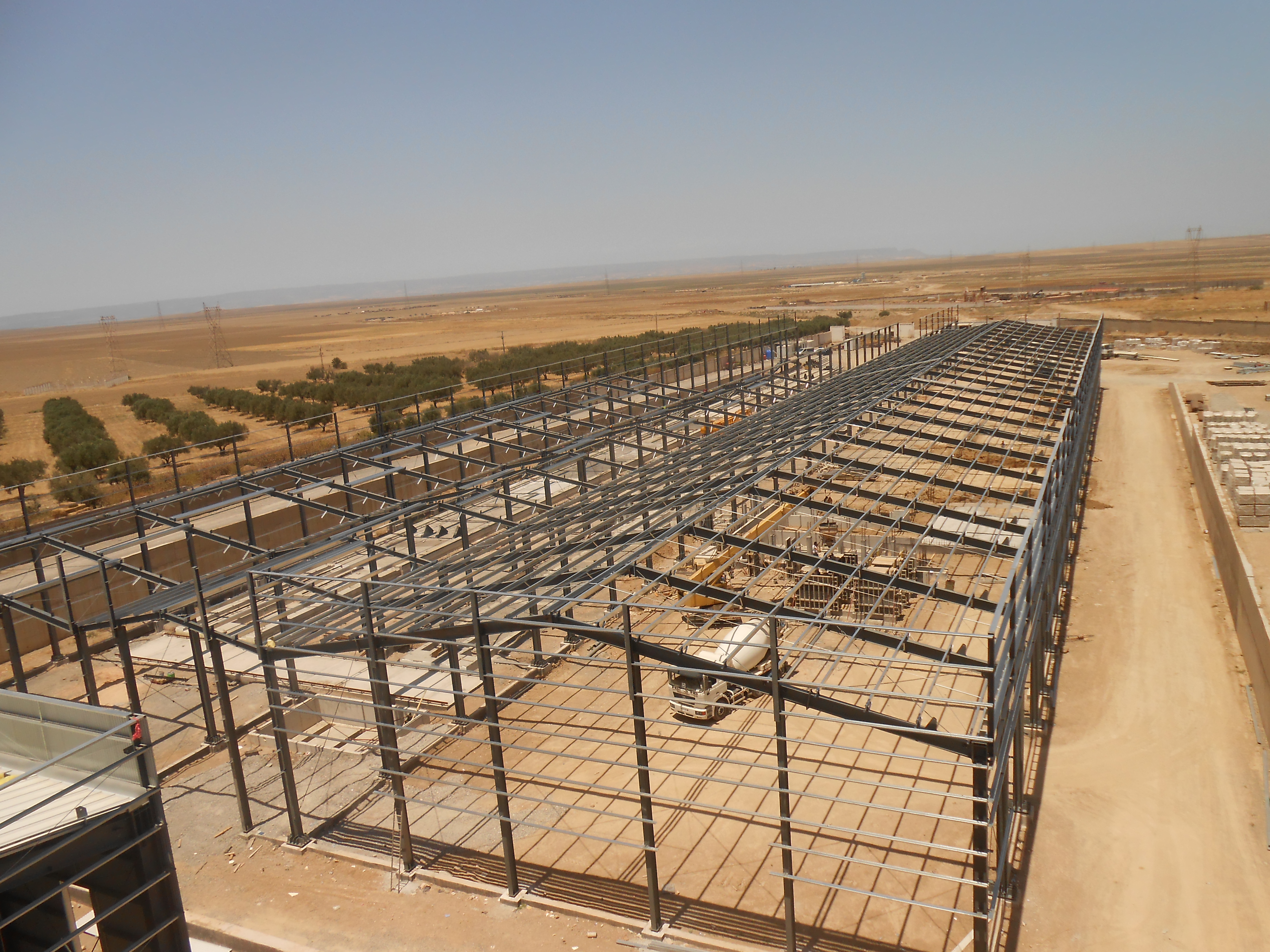 Atelier de structure en acier préfabriqué