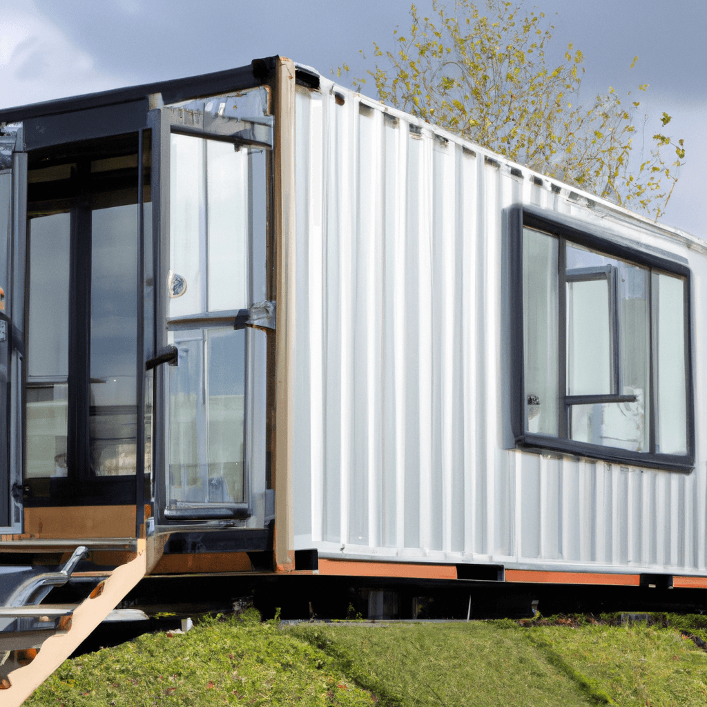 Maison de conteneur de bureau Maison préfabriquée modulaire à double chambre entièrement assemblée Maisons de conteneur