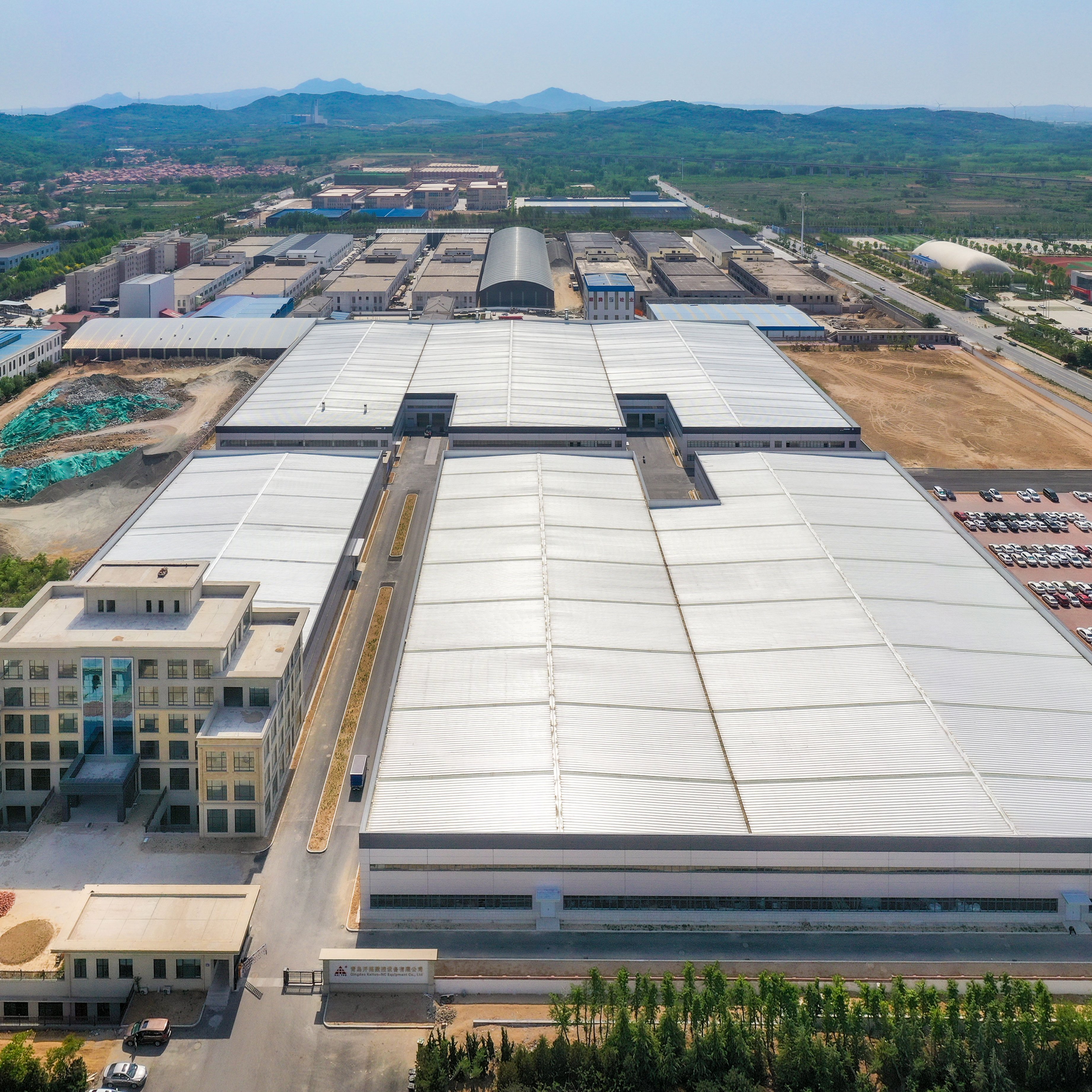 Usine de structures en acier préfabriquées pour un emballage intelligent