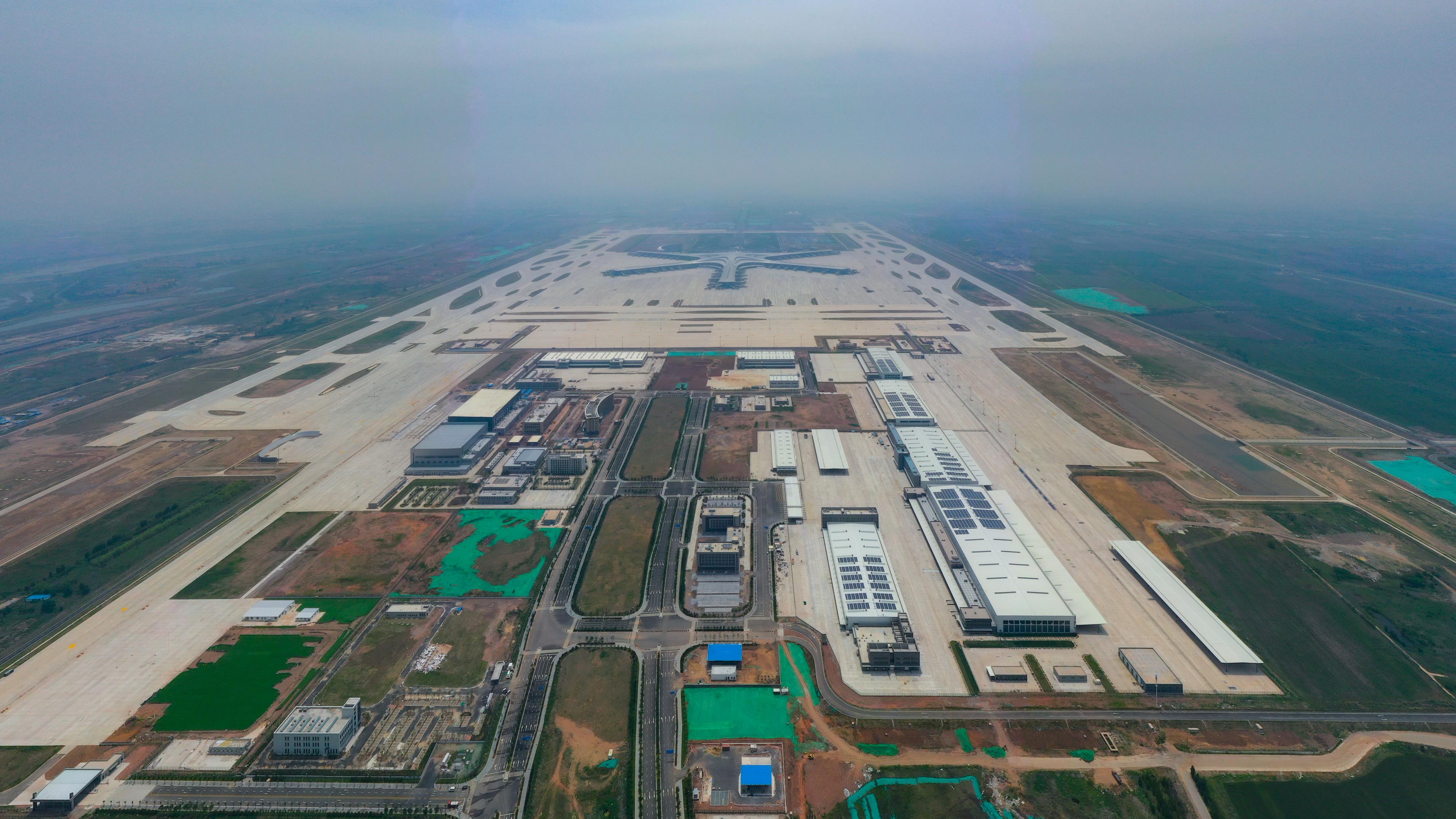 Bâtiment à ossature de structure métallique de préfabrication d'aéroport pour l'entrepôt