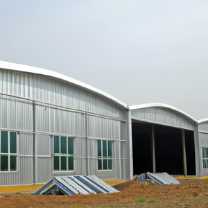 Structures lourdes préfabriquées de construction en acier industrielle de haute qualité Bâtiments encadrés 