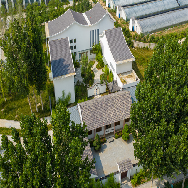 Maison de structure en acier préfabriquée avec une belle forme