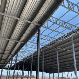 Entrepôt de structure en acier à faible coût de maintenance de fabrication