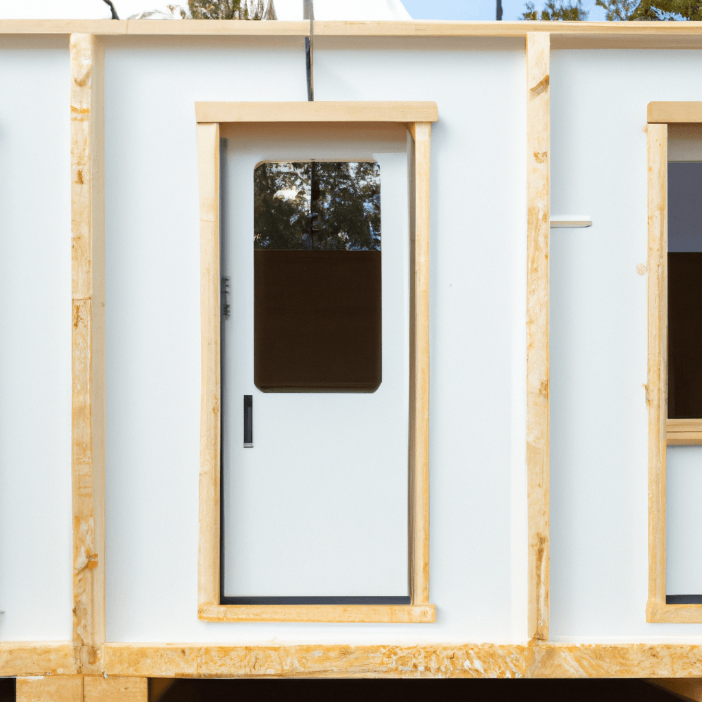 Maison de conteneur de bureau Maison préfabriquée modulaire à double chambre entièrement assemblée Maisons de conteneur