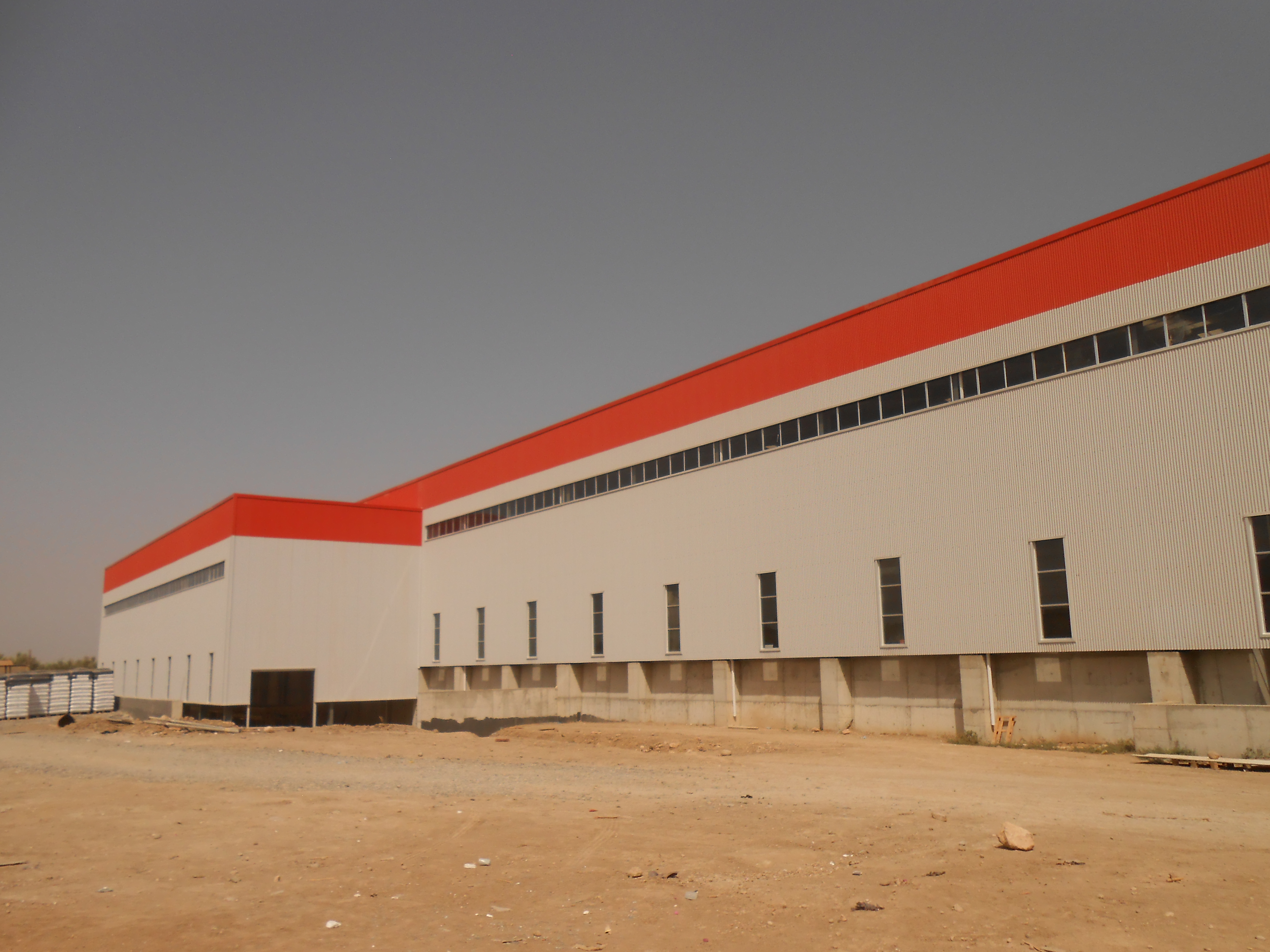 Atelier de structure en acier préfabriqué