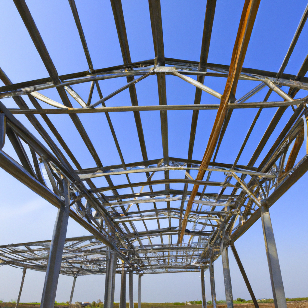 Atelier en acier de bâtiment en métal d'entrepôt préfabriqué durable et à faible coût de construction