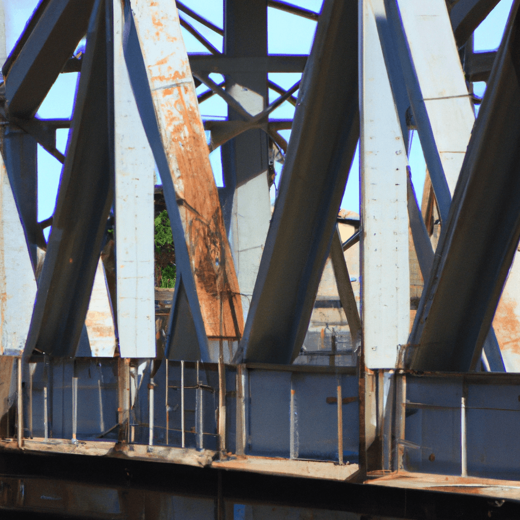 Bâtiments préfabriqués de pont de structure en treillis de structure métallique commerciale