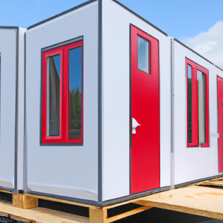 Maisons préfabriquées Maison mobile de conteneur de structure en acier
