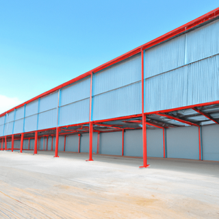 Construisez la structure métallique préfabriquée adaptée aux besoins du client de bâtiment de grange de carport en métal