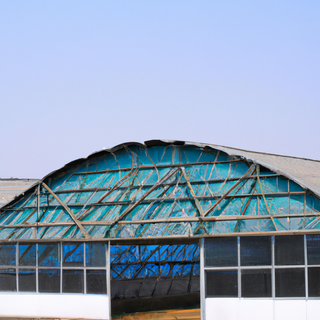 Labory modernisé par structure métallique préfabriquée avec le mur en verre de rideau