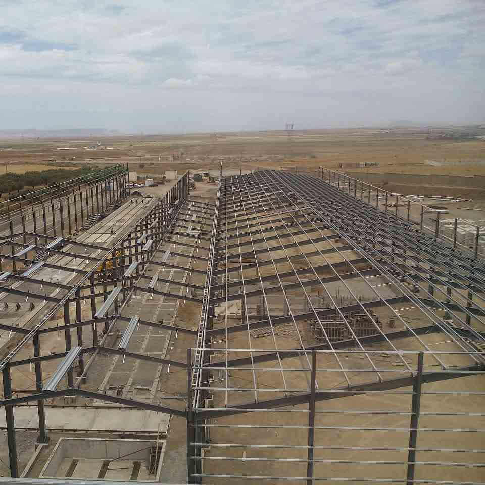 Hangars d'entrepôt en métal préfabriqués économiques