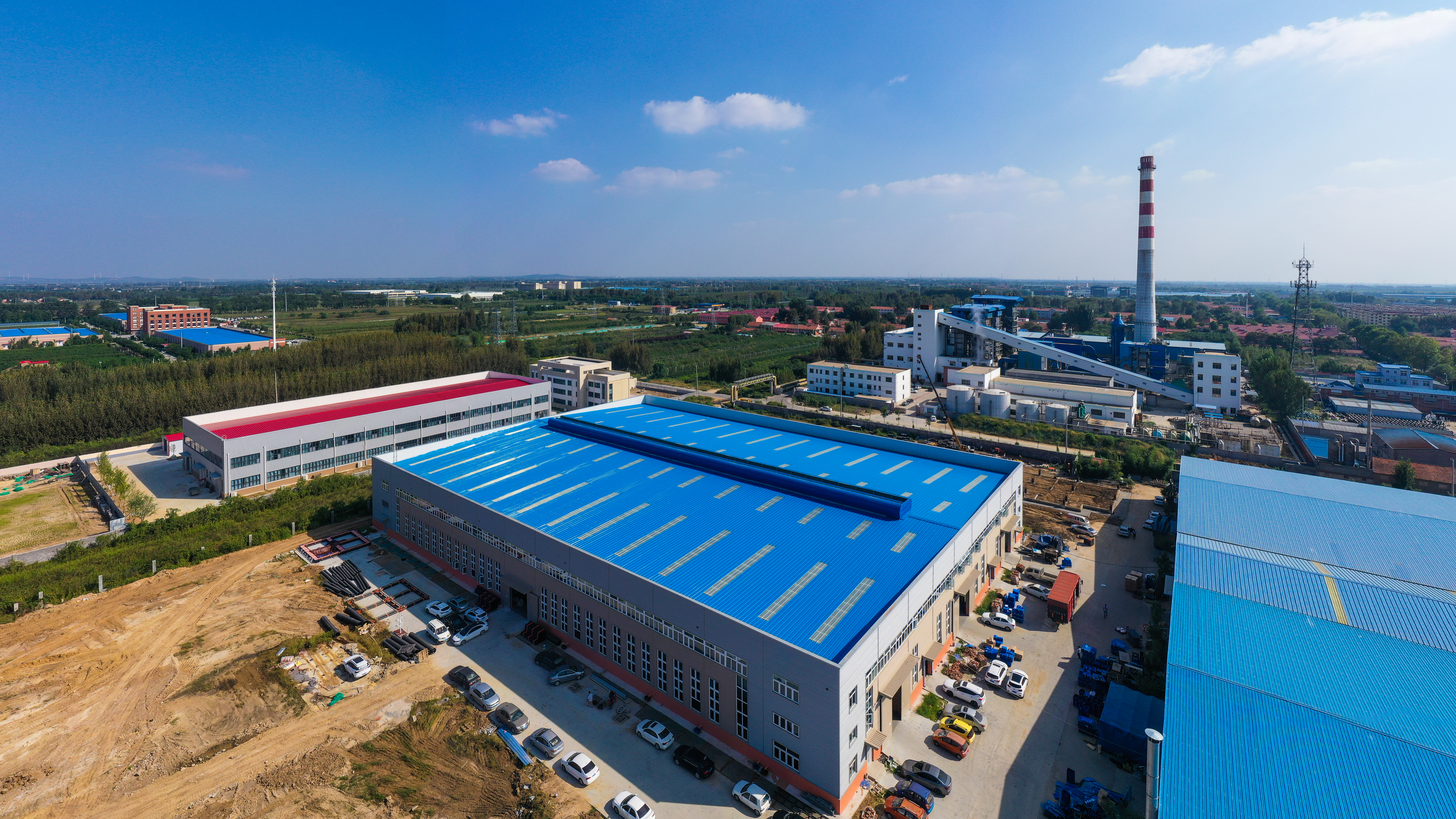 Atelier de structure métallique légère préfabriquée