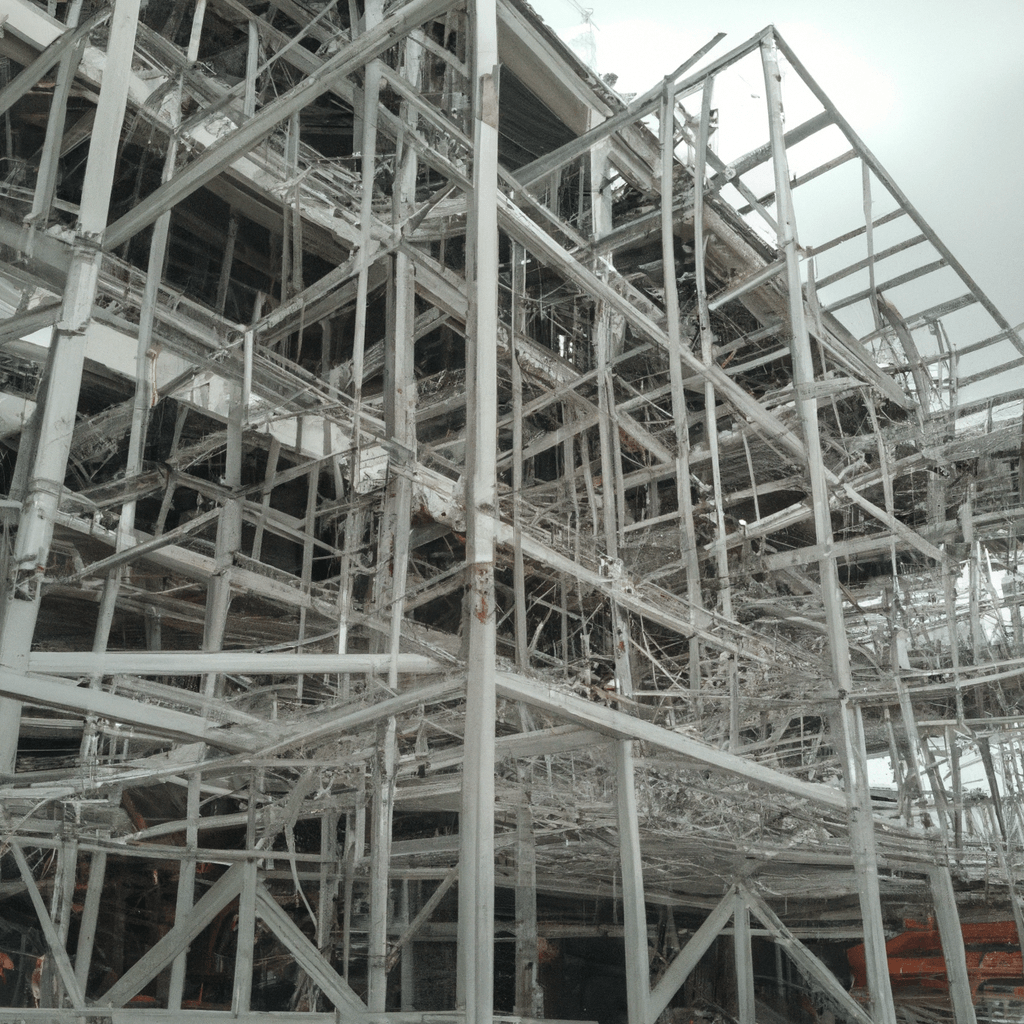 Atelier en acier de bâtiment en métal d'entrepôt préfabriqué durable et à faible coût de construction